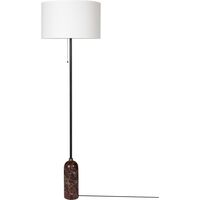 Gubi Gravity Gulvlampe Maroon/Hvid