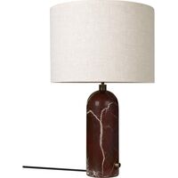 Gubi Gravity Bordlampe Stor Maroon/Canvas