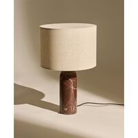 Gubi Gravity Bordlampe Stor Maroon/Canvas
