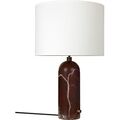 Gubi Gravity Bordlampe Stor Maroon/Hvid