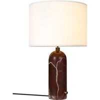 Gubi Gravity Bordlampe Stor Maroon/Hvid