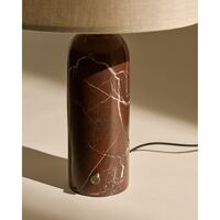 Gubi Gravity Bordlampe Stor Maroon/Hvid
