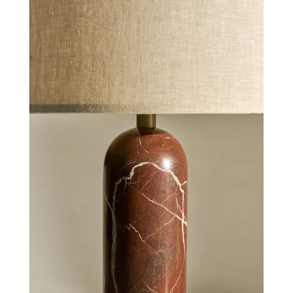 Gubi Gravity Table lamp Small Maroon/Canvas