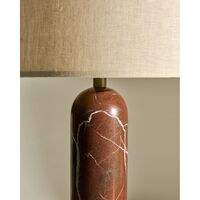 Gubi Gravity Table lamp Small Maroon/Canvas