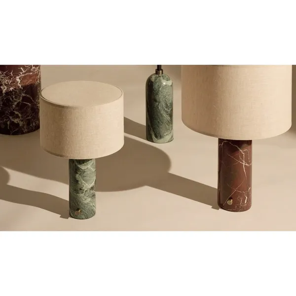 Gubi Gravity Table lamp Small Maroon/Canvas