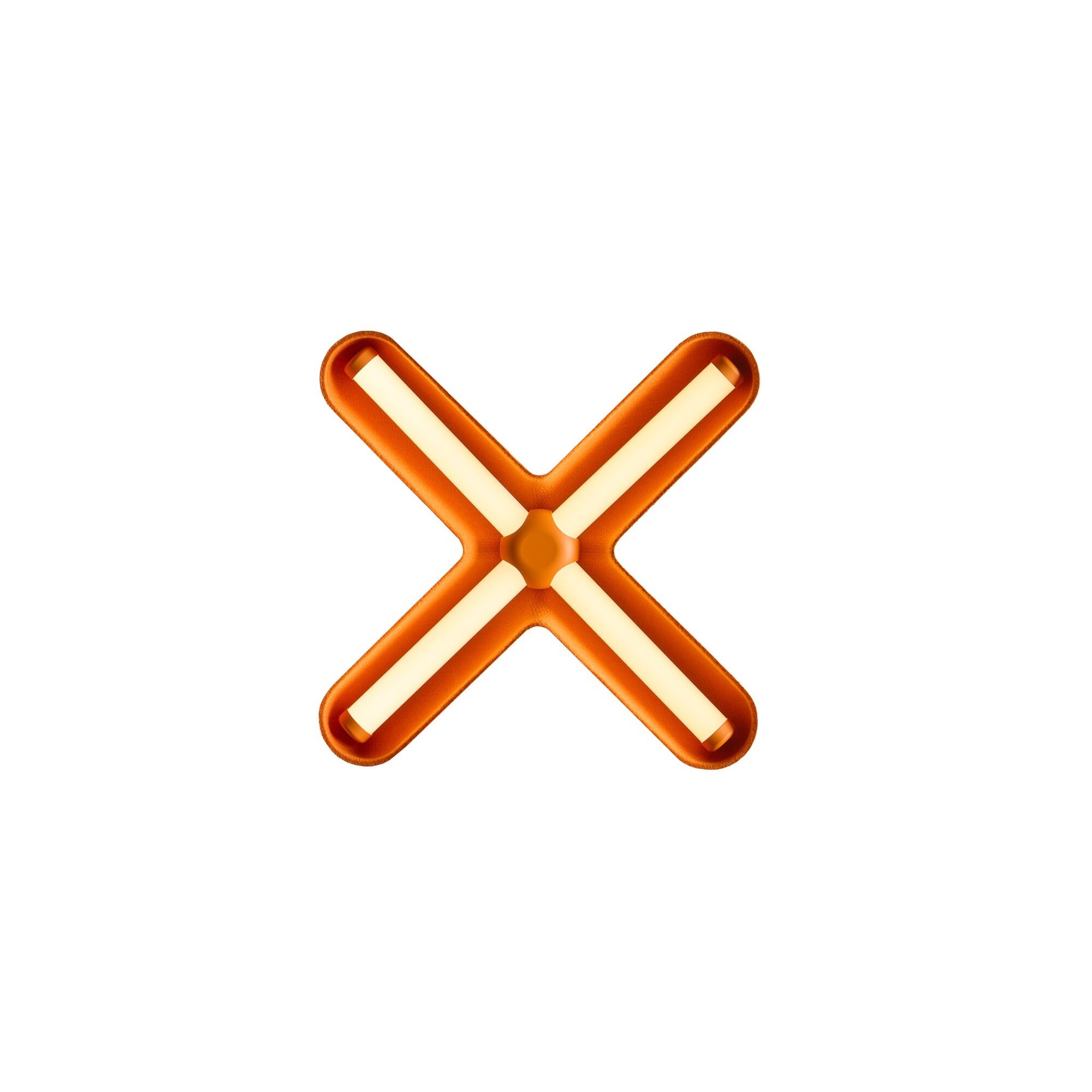 Fuzz Vglampe Sort/Orange