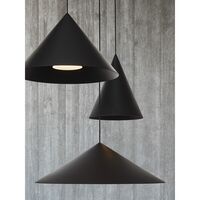 Hanzu Taklampe Ø55 Sort