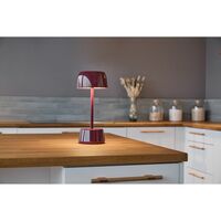 Dexter Portable Lamp Dark Cherry