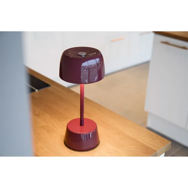 Dexter Portable Lamp Dark Cherry
