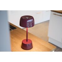 Dexter Portable Lamp Dark Cherry