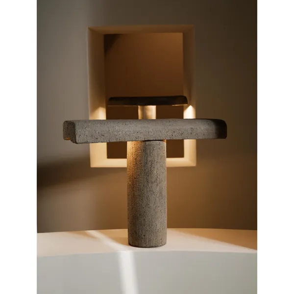 FCK Table Lamp Cement