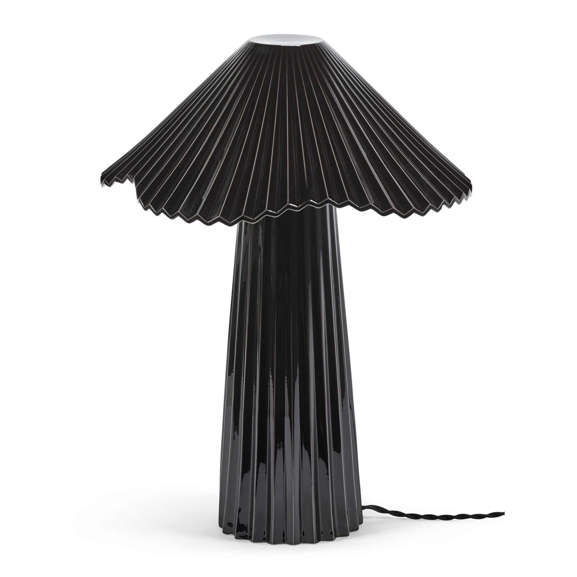 Uala Bordslampa Stor Svart/ Vit