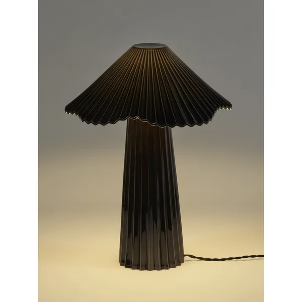 Uala Bordlampe Stor Sort/ Hvit