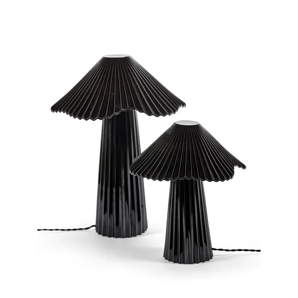 Uala Bordlampe Stor Sort/ Hvit