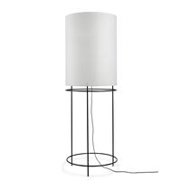 Cylinder 03 Gulvlampe Sort/Hvid