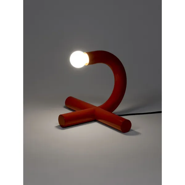 La Tre Tischlampe Rot