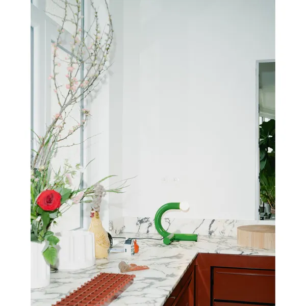 La Tre Table Lamp Green