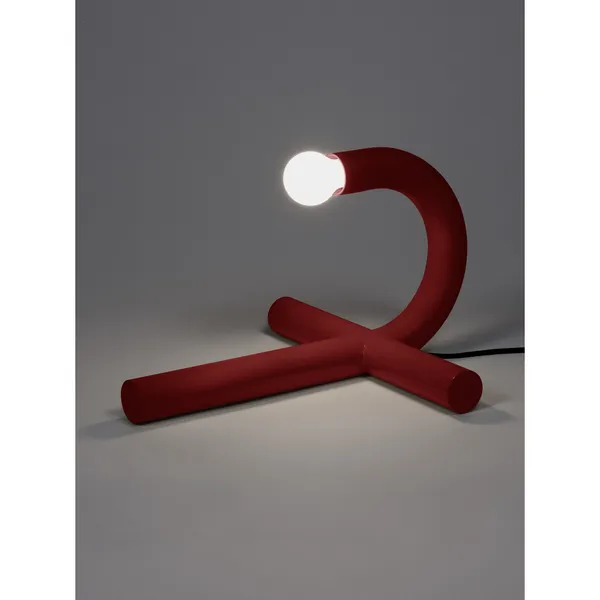 La Tre E Mezzo Table Lamp Red