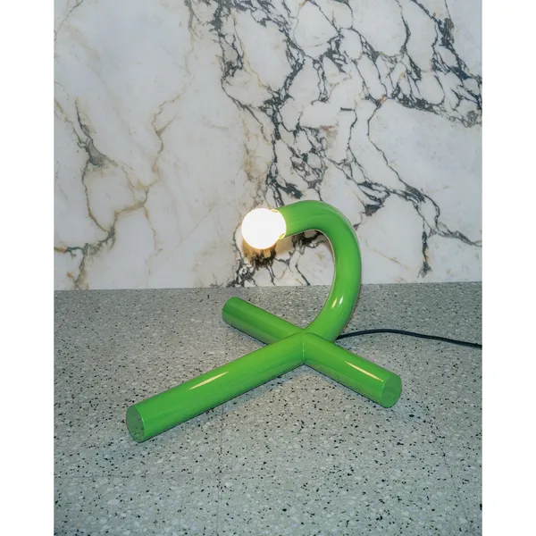 La Tre E Mezzo Table Lamp Green