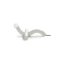 La Due Table Lamp White