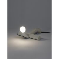 La Due Table Lamp White