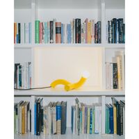 La Due Table Lamp Red
