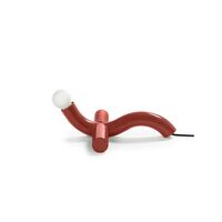 La Due Table Lamp Red