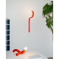 La Due Table Lamp Red
