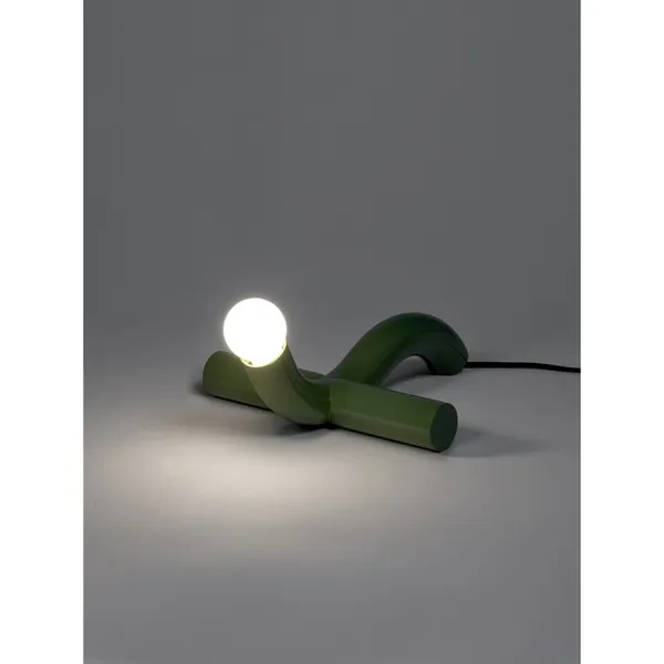 La Due Table Lamp Green