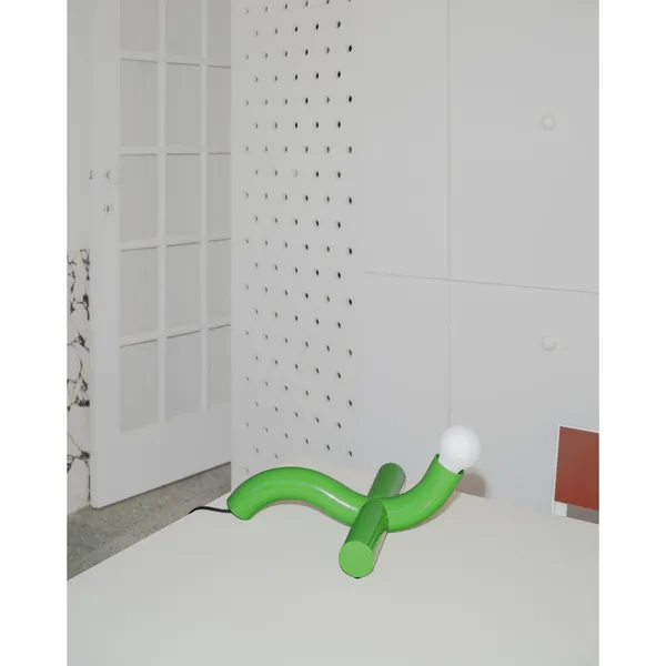 La Due Table Lamp Green
