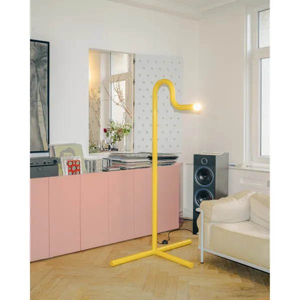 La Uno Stehlampe Grün