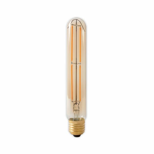 E27 LED-Röhrenlampe 4,5 W 2100 K, Dimmbar, Gold/ Klar