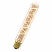 E27 Buisvormige Flexibele Gloeilamp 2,5W 2100K Goud/ Helder