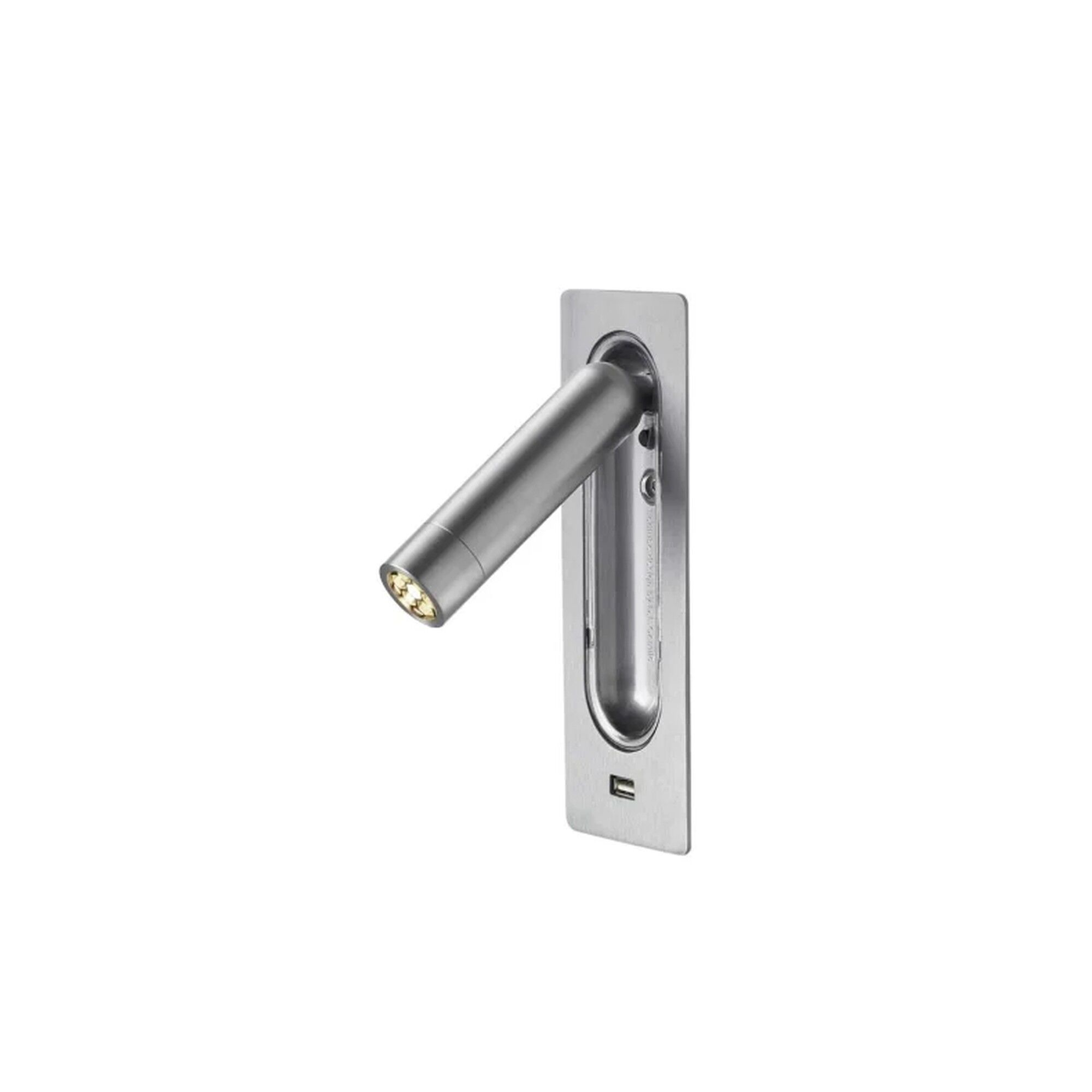 Ledtube V&auml;gglampa Med USB Aluminium