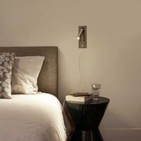 Applique Ledtube con USB, Bronzo