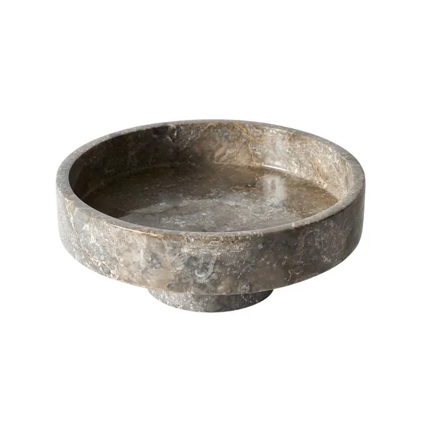 Dowa Pedestal Bowl Grey/Brown