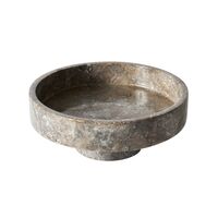 Dowa Pedestal Bowl Grey/Brown