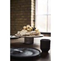 Vita Cake Stand Marble/Seashell