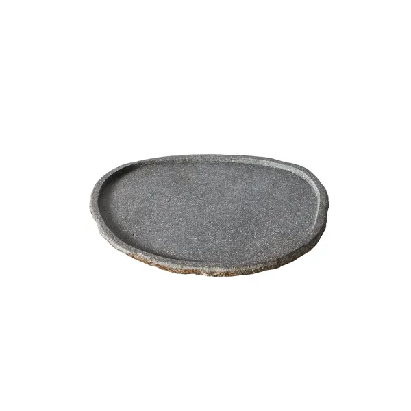 Valley Serving Platter Ø30 Grey/Natural