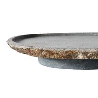Valley Serving Platter Ø30 Grey/Natural
