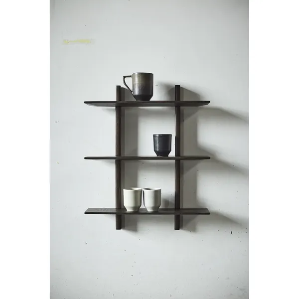 Noir Wall Shelf Small Dark Oiled Oak