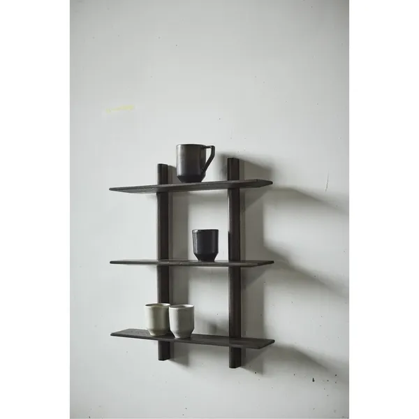 Noir Wall Shelf Small Dark Oiled Oak