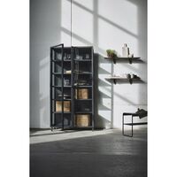 Noir Wall Shelf Single Large Dark Oiled Oak