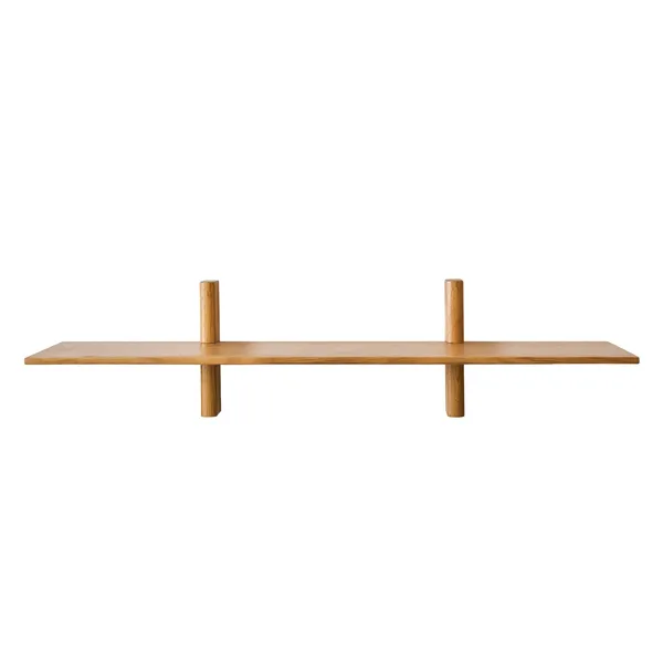 Noir Wall Shelf Single Large Oiled Oak