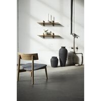 Noir Wall Shelf Single Large Oiled Oak