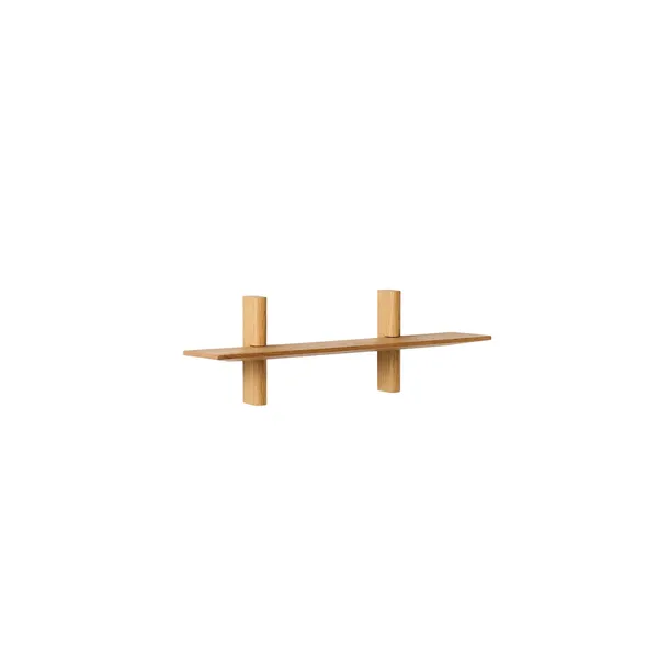 Noir Wall Shelf Single Small Oiled Oak