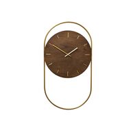 A Wanduhr Geräucherte Eiche