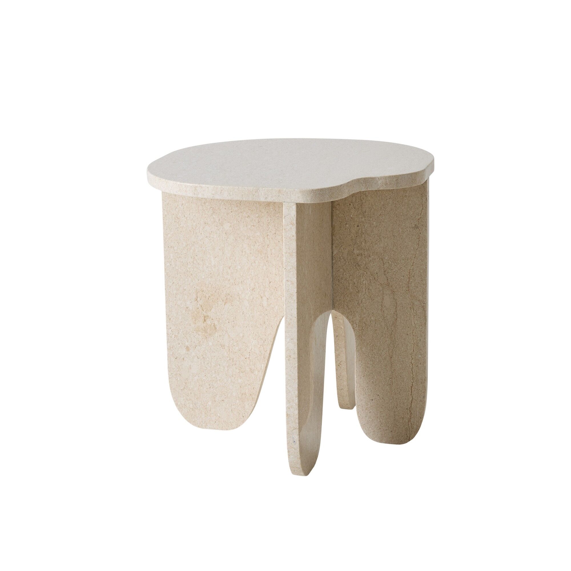 Mist Sidebord Marmor/Cream