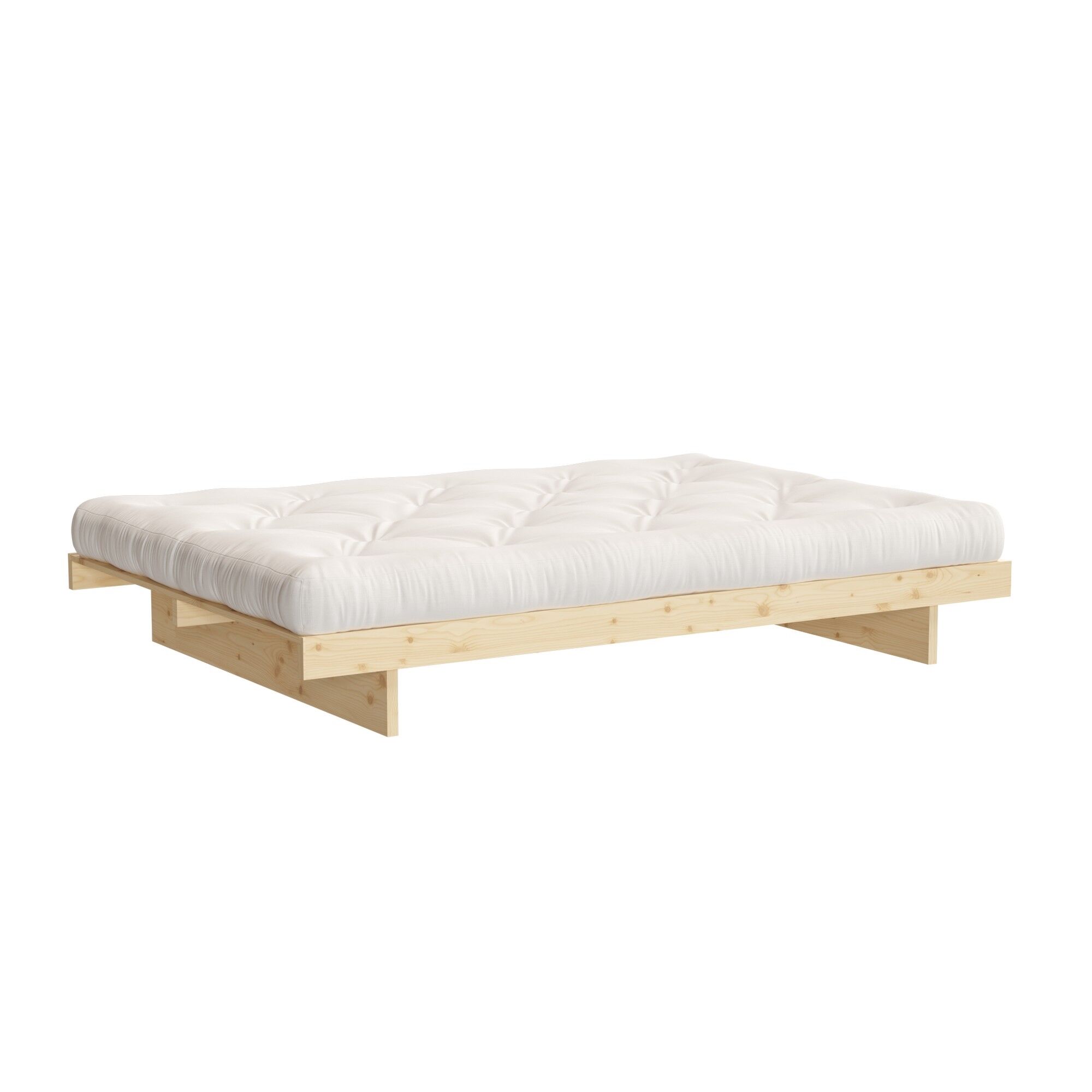 Cadre de Lit Kanso 180x200 Brut