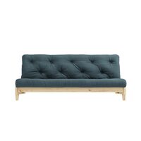 Fresh Sofa Kirkas Lakattu Pine/757 Petrol Blue